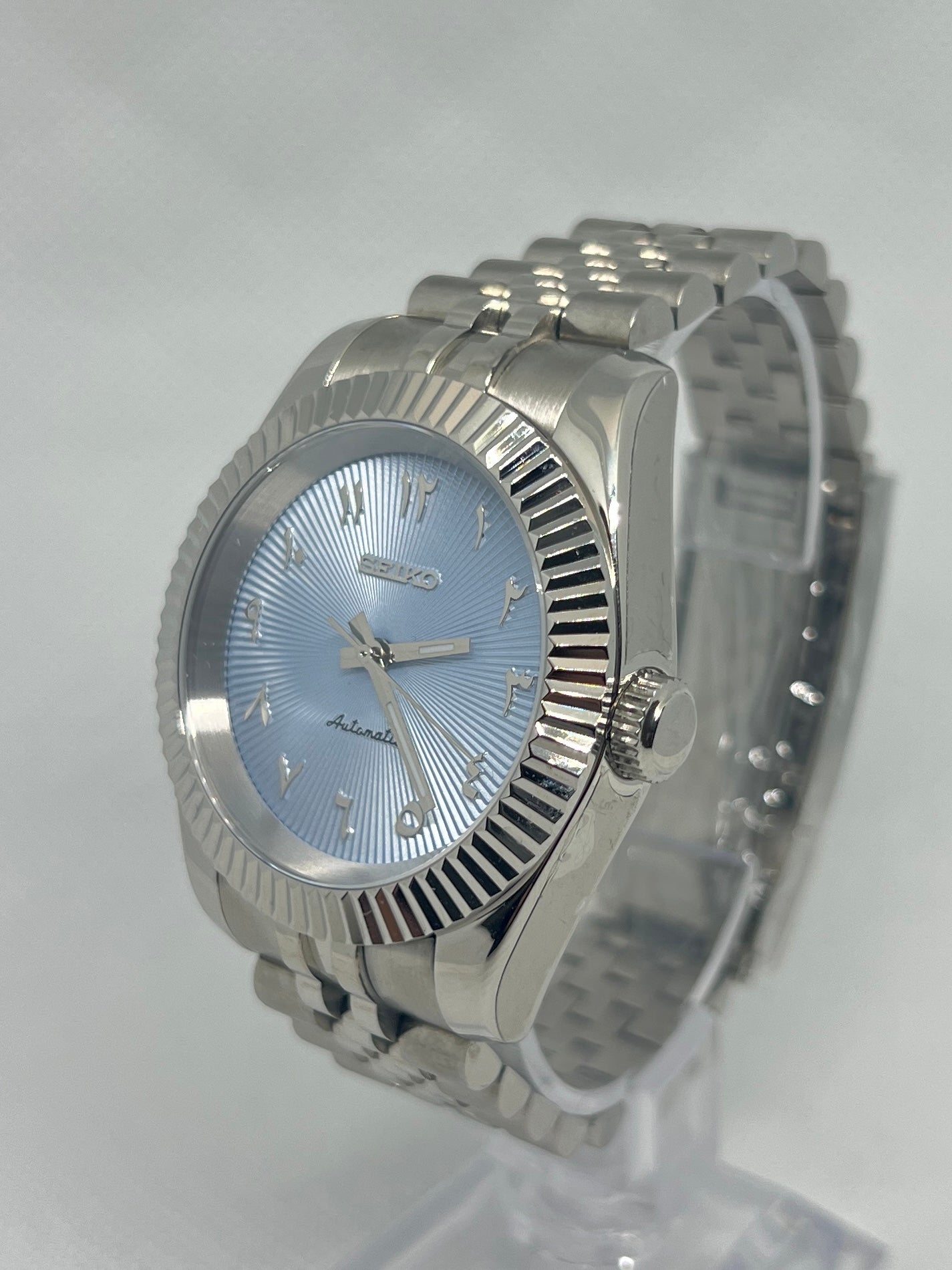 Datejust Baby Blue Arabic