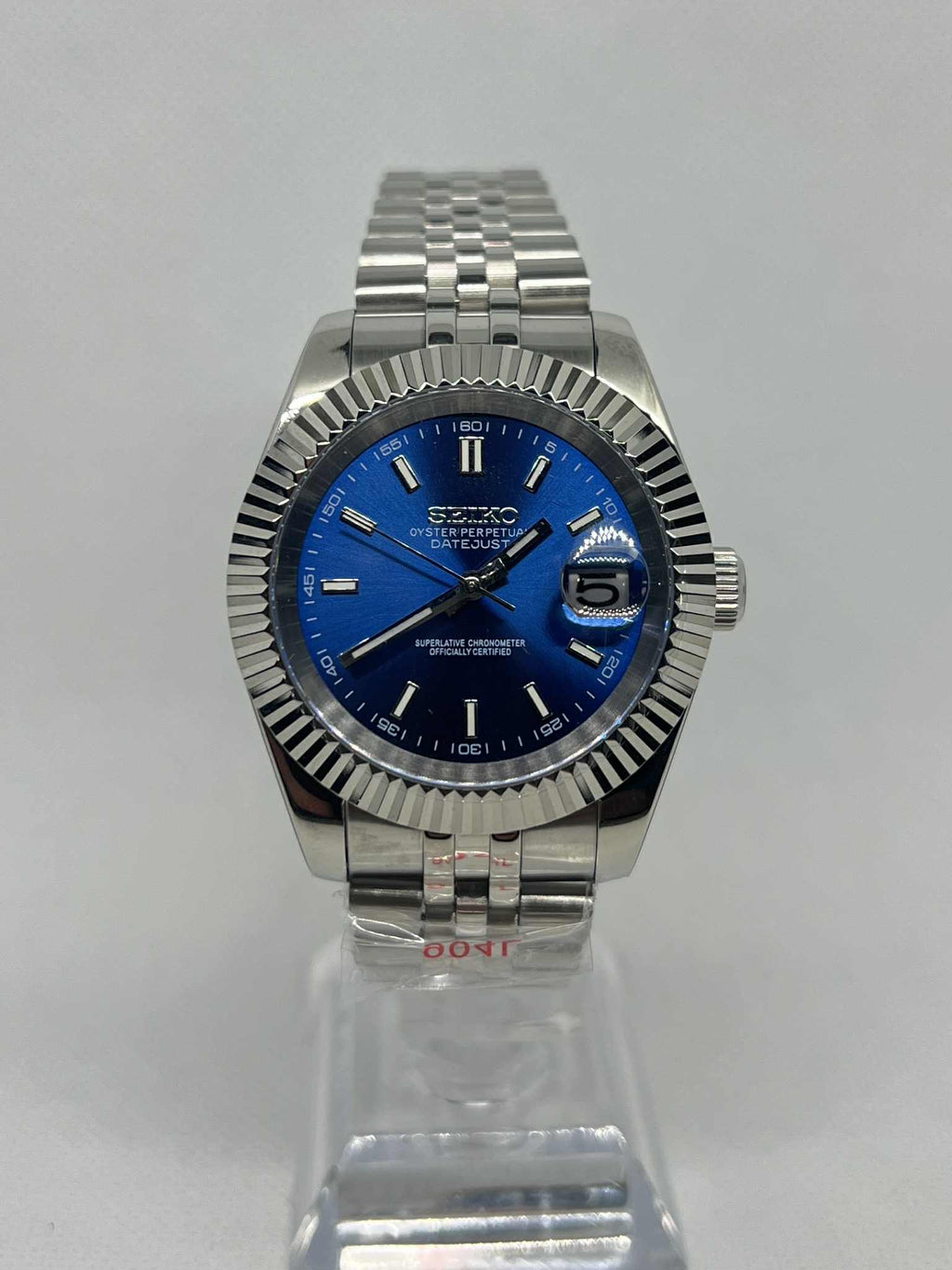 Datejust Blue "Stitch"