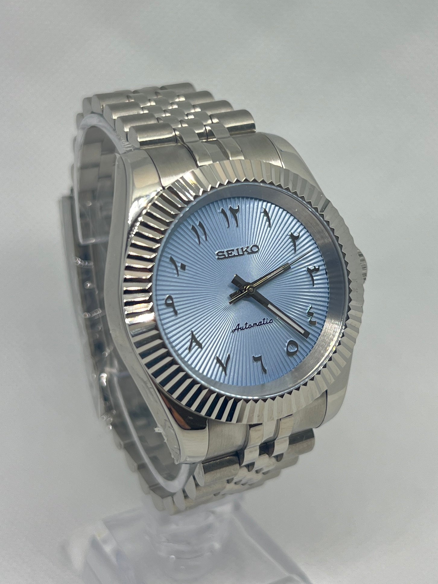 Datejust Baby Blue Arabic