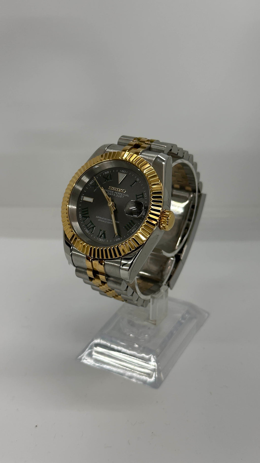 Wimbledon Datejust | Two Tone Gold