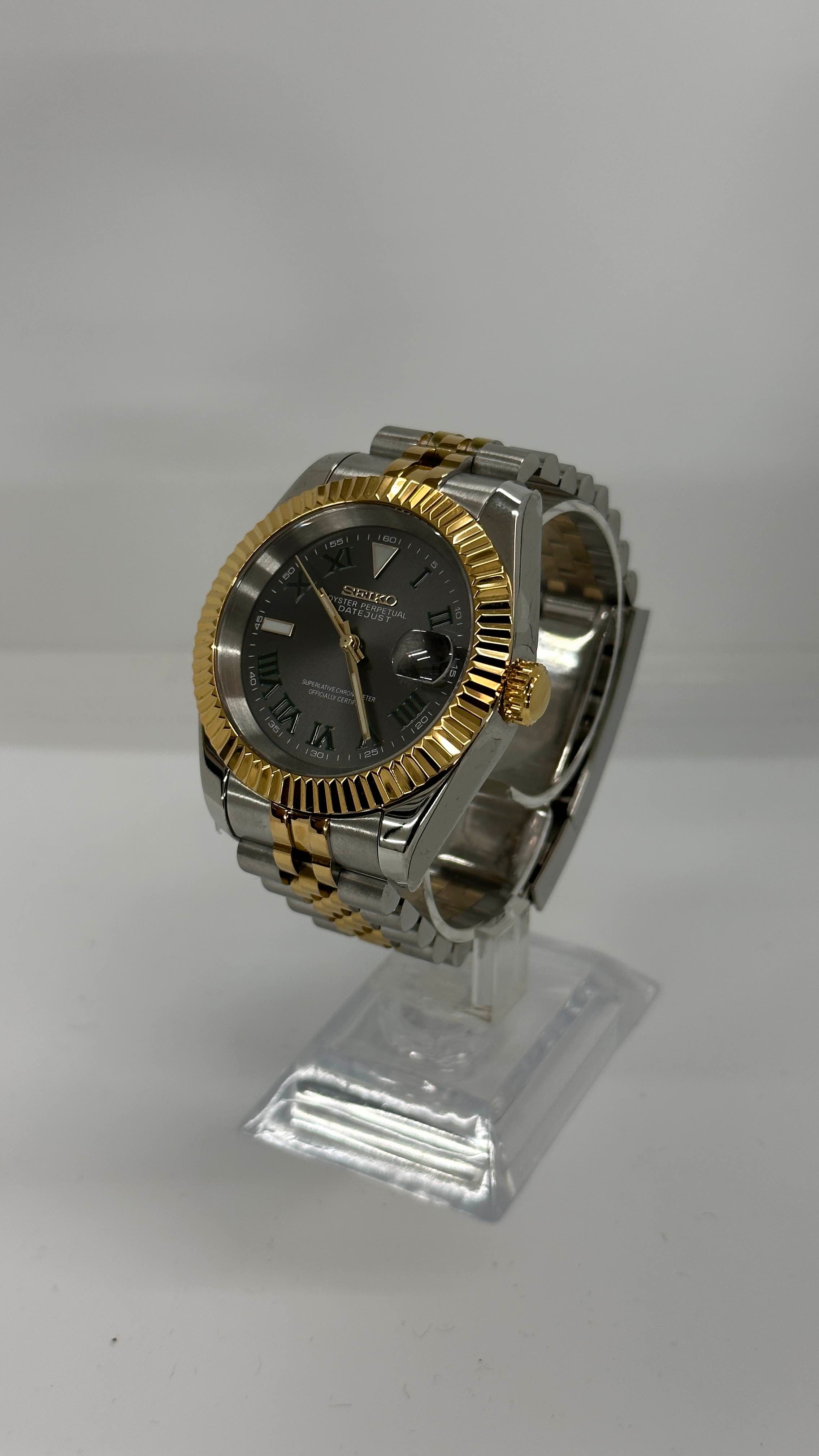 Wimbledon Datejust | Two Tone Gold