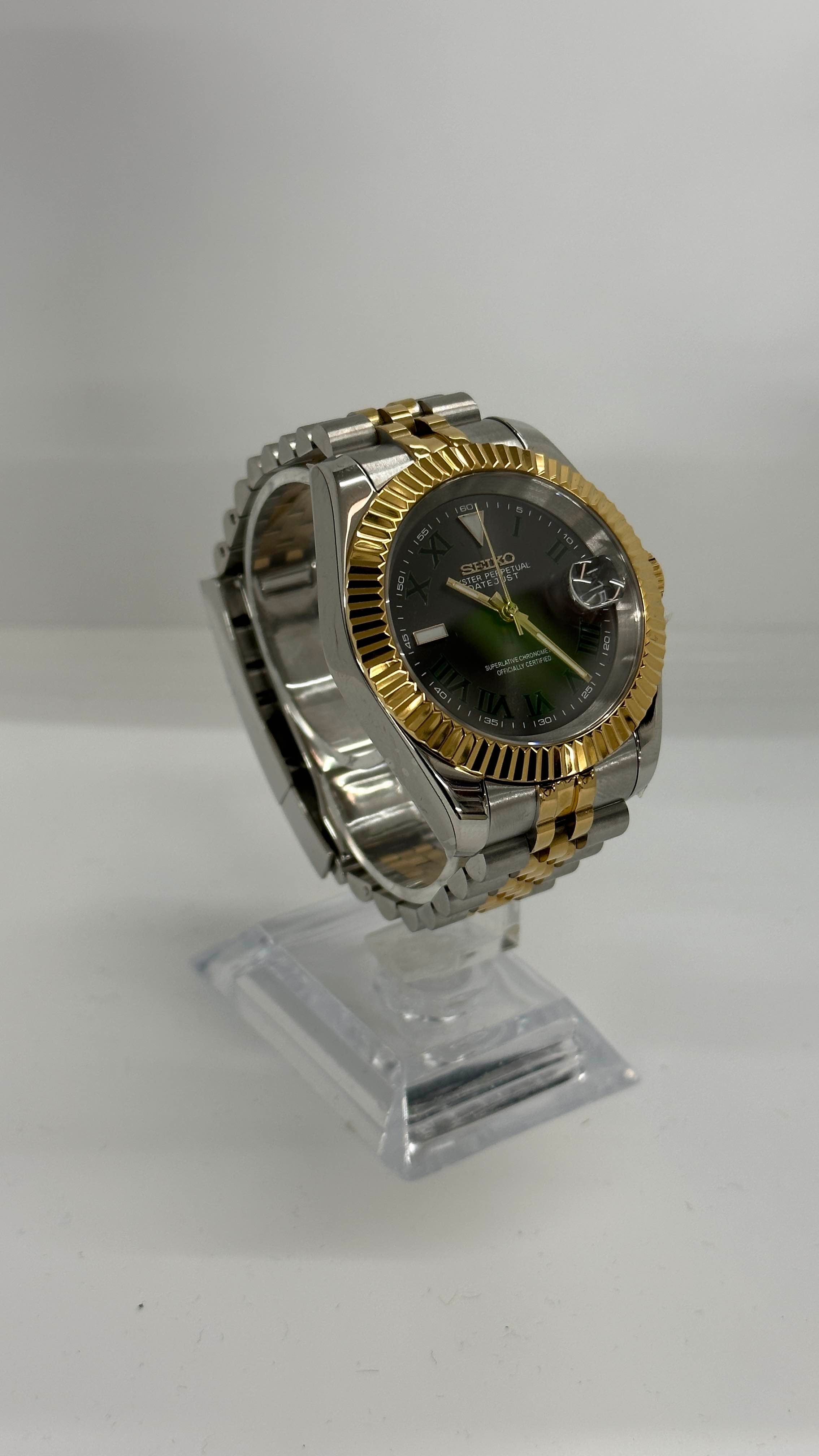 Wimbledon Datejust | Two Tone Gold