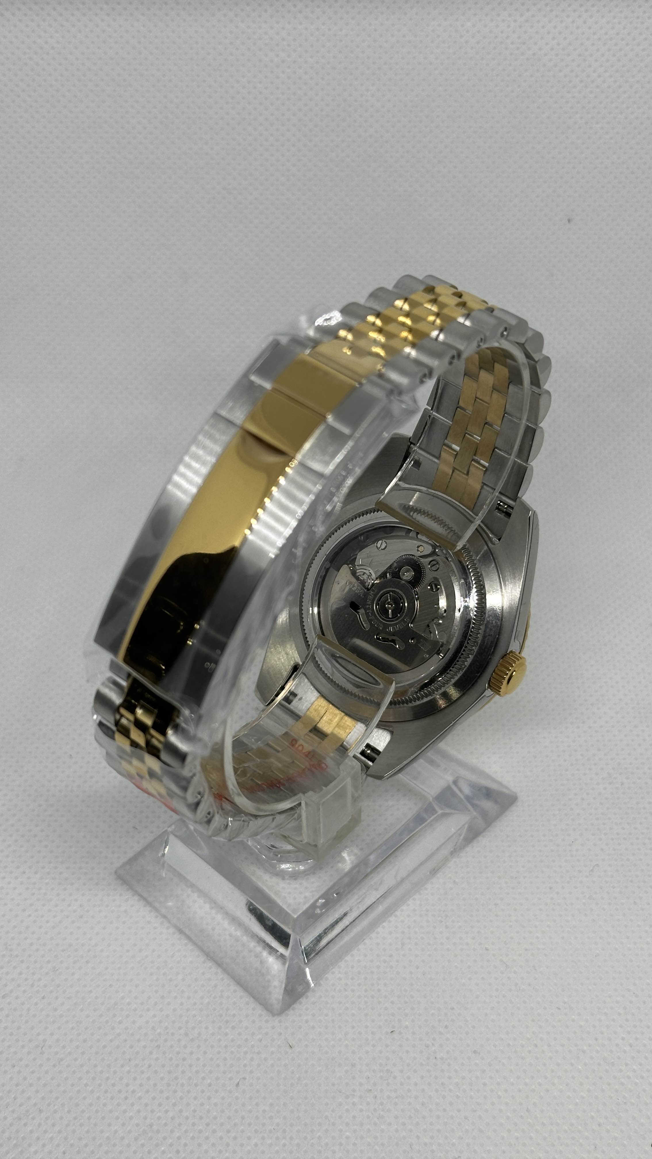 Silver Datejust | Two Tone Gold