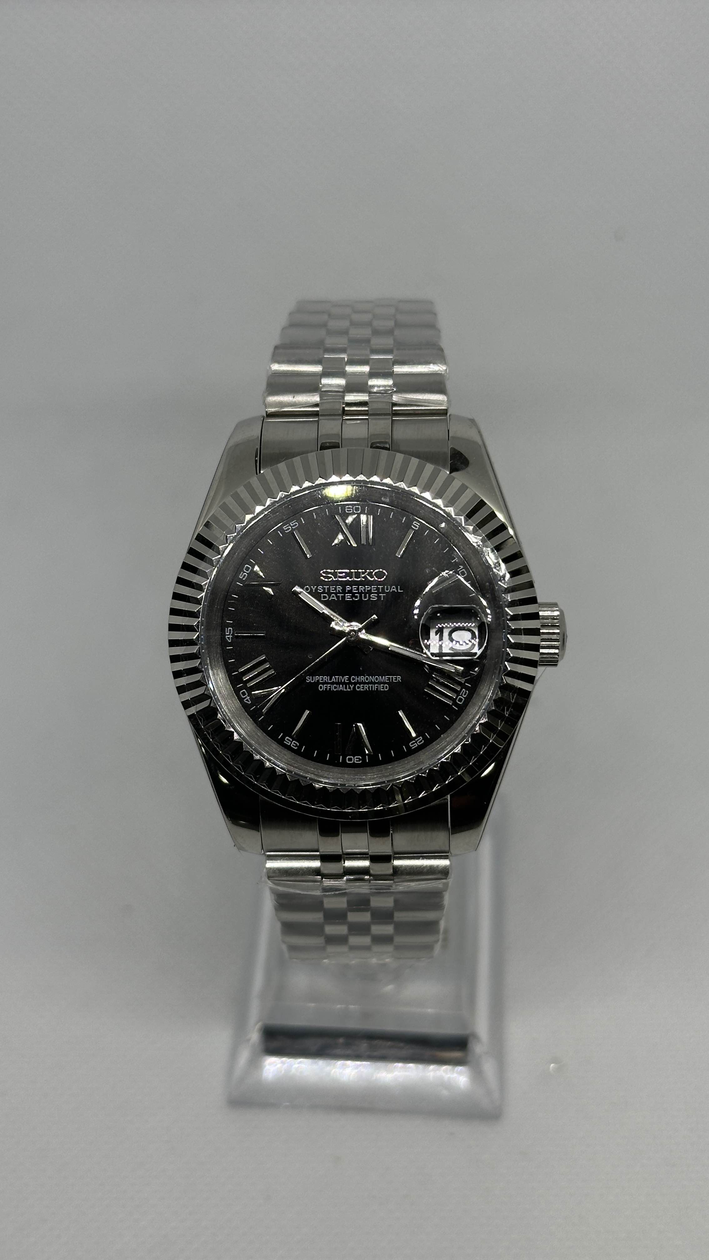 Datejust Black | Roman Markers