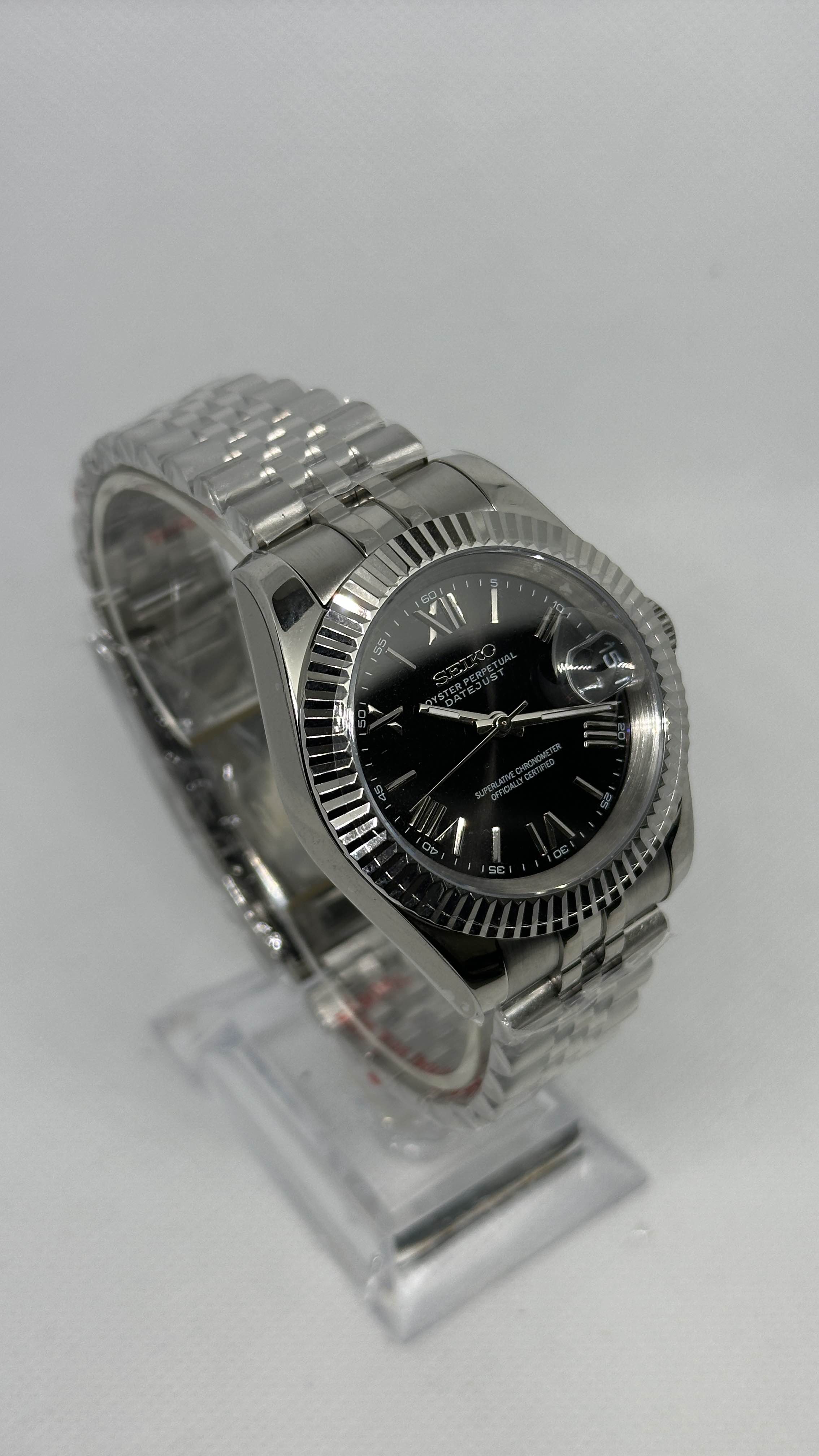 Datejust Black | Roman Markers