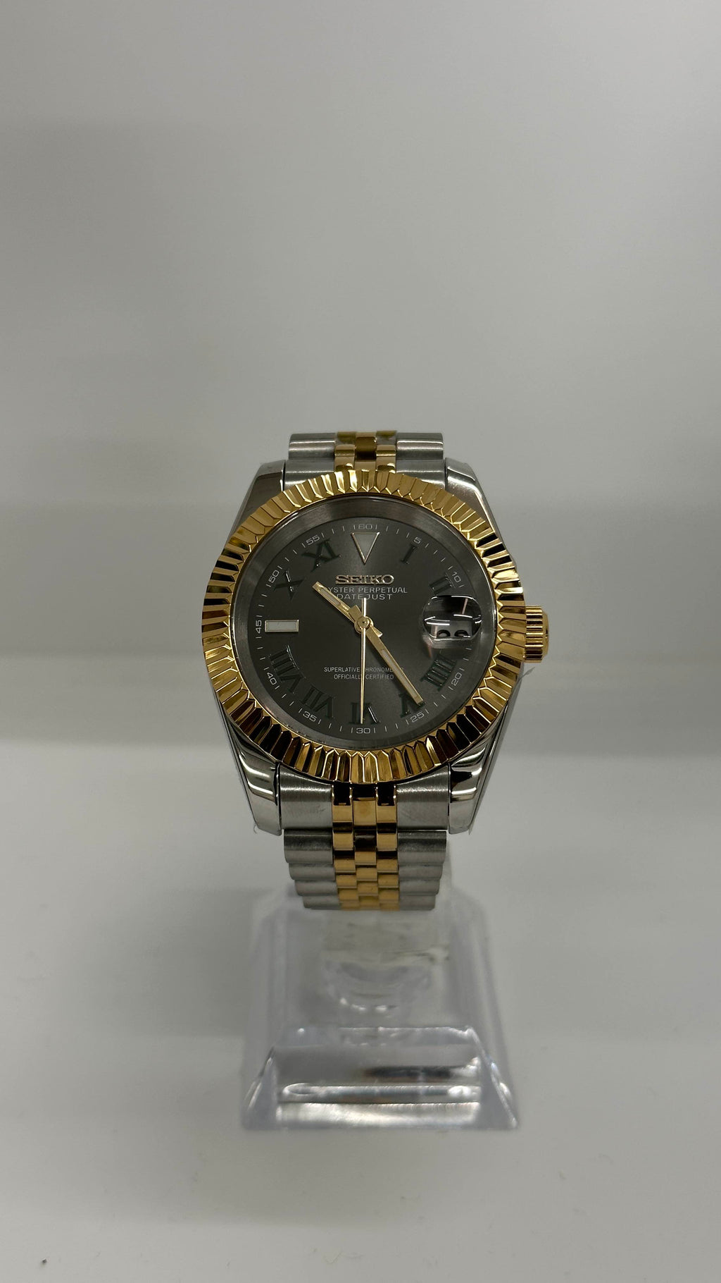 Wimbledon Datejust | Two Tone Gold