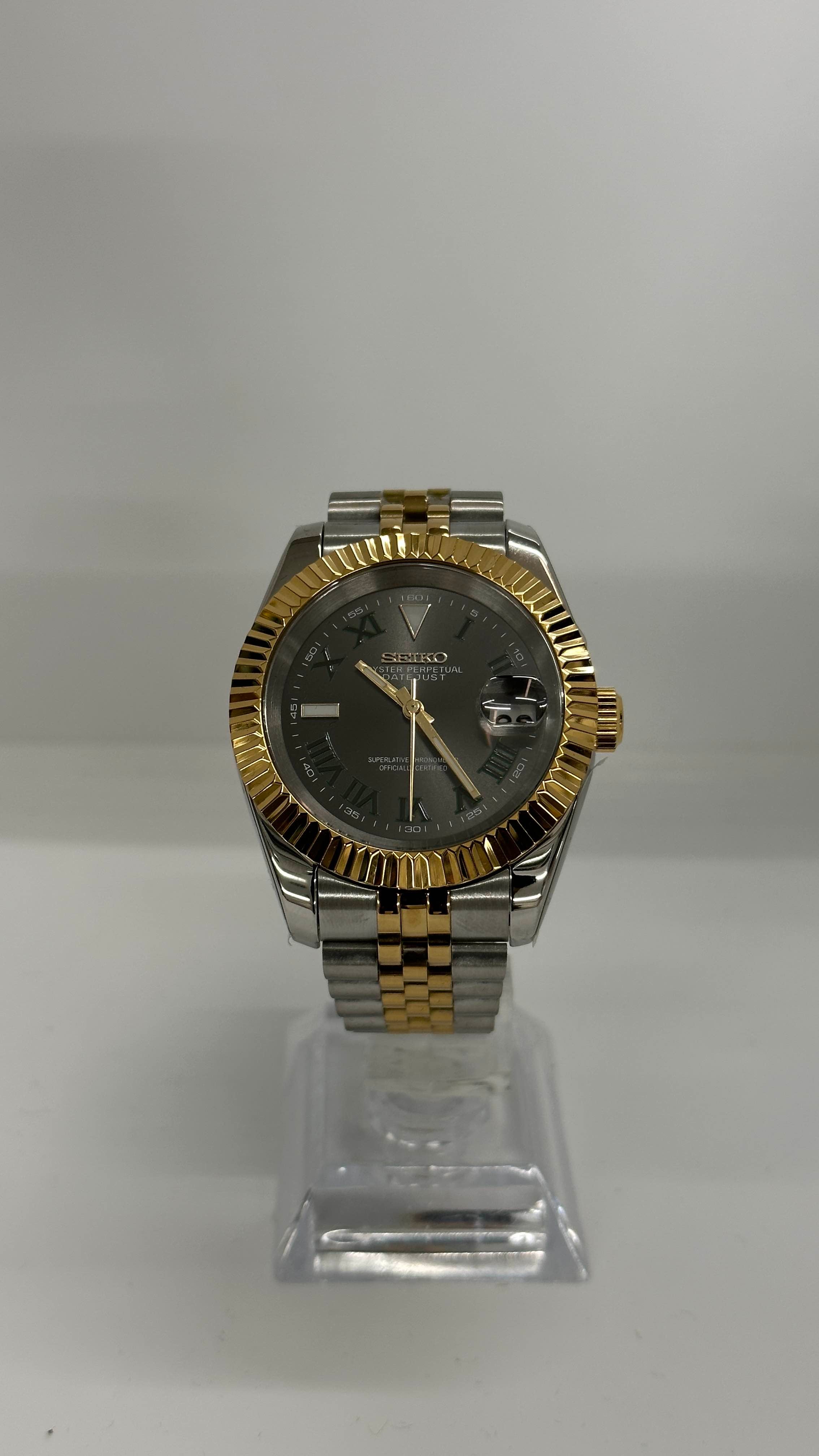 Wimbledon Datejust | Two Tone Gold